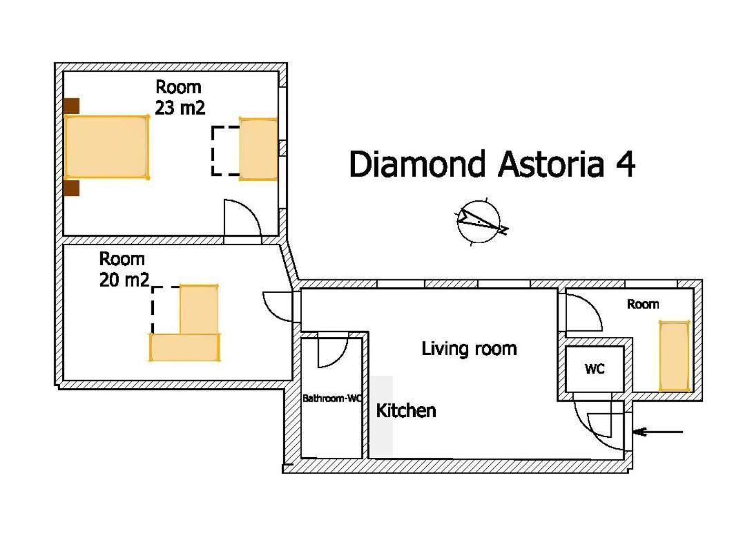 Diamond Astoria 4 Apartment Budapest Ngoại thất bức ảnh